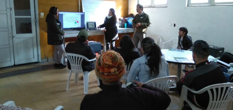 Salón y participantes