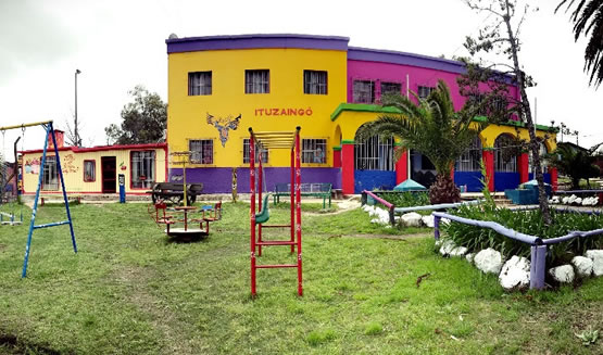 Patio recreativo del centro