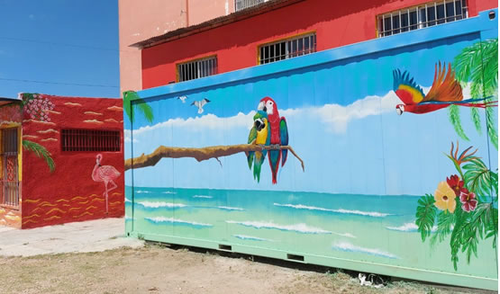 Mural decorativo
