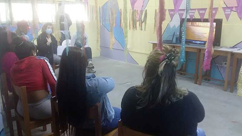 Charla de reflexión con los jóvenes 