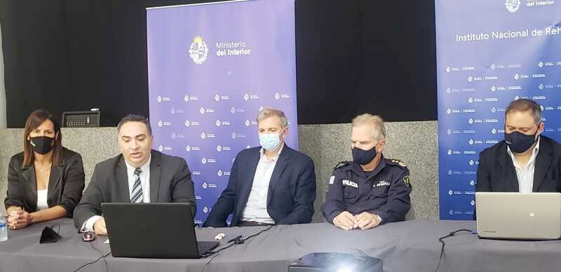 Mesa con los exponentes