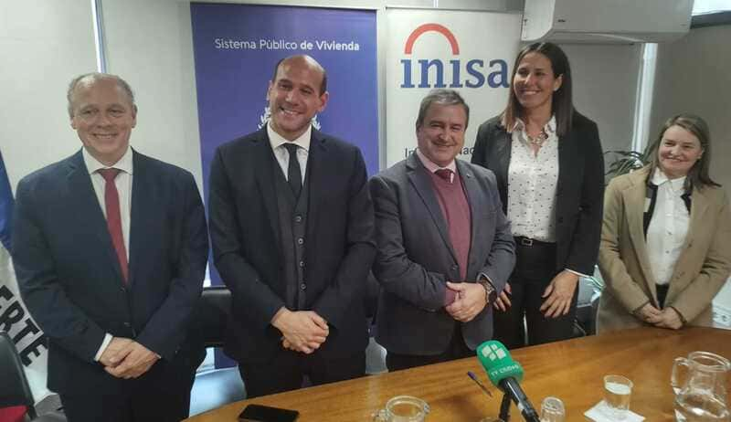 Ministros, presidente de Inisa y autoridades