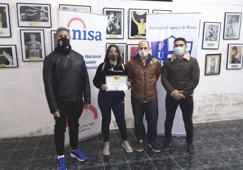 Profesores con alumna