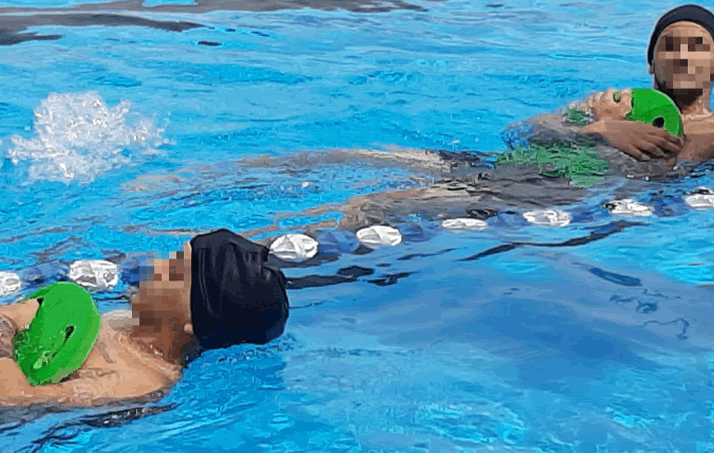 Actividades de verano en piscina de Plaza Pando