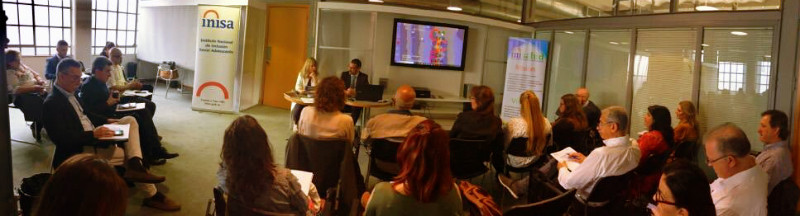 Asistentes del conversatorio